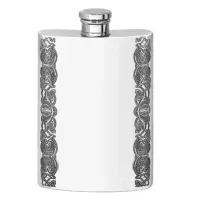 Picture An unusual hip flask with Celtic stripes as a gift for someone else