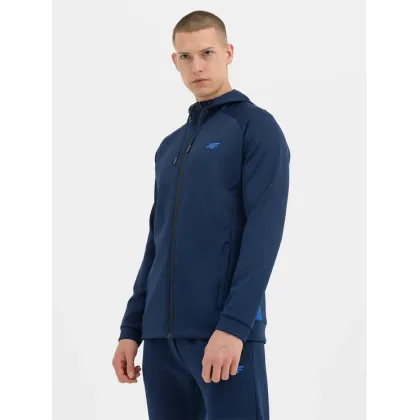 Zdjęcie 4F Bluza techniczna 4FWSS24TFSWM393 Granatowy Regular Fit
