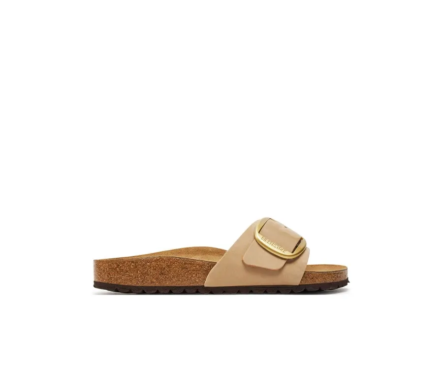 obrazek 1 Birkenstock Klapki Madrid Big Buckle 1024009 Beżowy