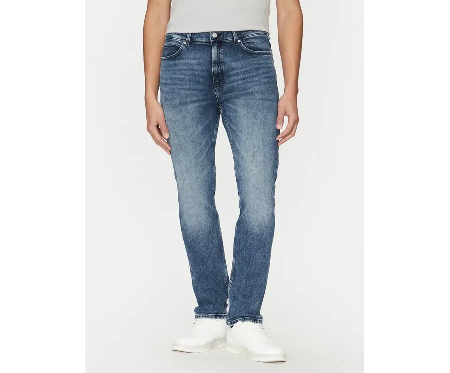 obrazek 1 HUGO Jeansy 50530587 Niebieski Slim Fit