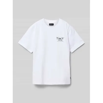 Zdjęcie T-shirt z nadrukiem z logo model ‘Mezzo’