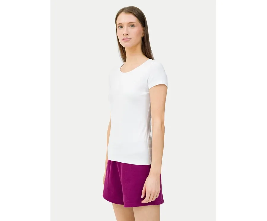 obrazek 1 4F T-Shirt 4FWSS24TTSHF1161 Biały Slim Fit