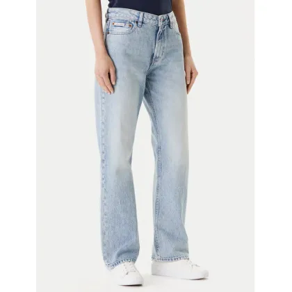 Zdjęcie Calvin Klein Jeans Jeansy Signature 90s LV147C700G Niebieski Straight Fit