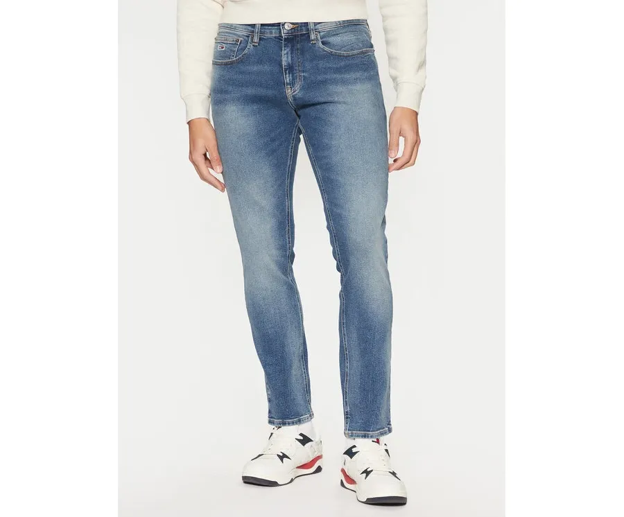 obrazek 1 Tommy Jeans Jeansy Scanton DM0DM20535 Niebieski Slim Fit