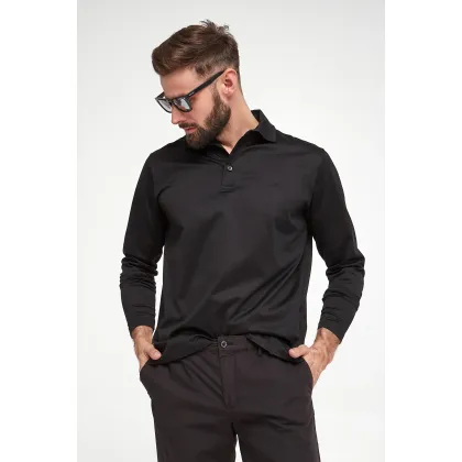 Zdjęcie Longsleeve polo męskie PAUL&SHARK Paul&Shark