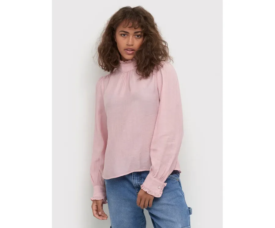 obrazek 1 Cream Bluzka CRAnny 10610923 Różowy Straight Fit