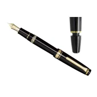 Picture Sailor Professional PG Realo Black Fountain Pen Gold-plated