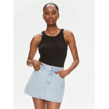 Zdjęcie Calvin Klein Jeans Top Variegated J20J223104 Czarny Slim Fit