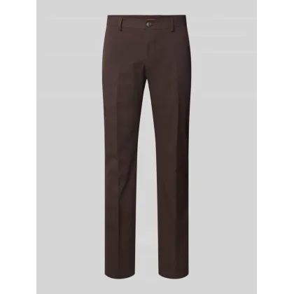 Zdjęcie Spodnie do garnituru o kroju slim fit w kant model ‘LIAM’