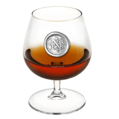 Zdjęcie Fanstastyczny upominek w postaci kieliszka do brandy z inicjałem