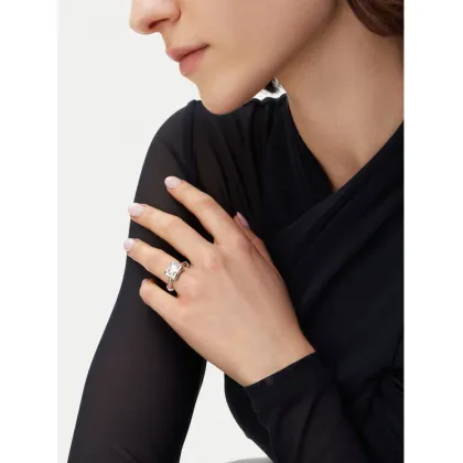 Zdjęcie Guess Pierścionek JUBR05 173JW Srebrny