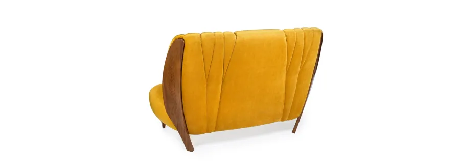 obrazek 2 Designerska piękna 2 osobowa sofa inspirowana wysokimi klifami wybrzeża Na Pali - Insidherland