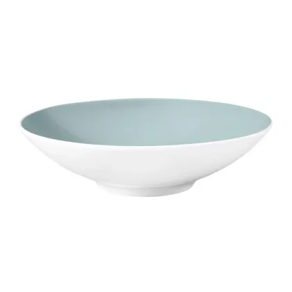 Picture Round deep soup plate 20 cm, turquoise - Seltmann Weiden
