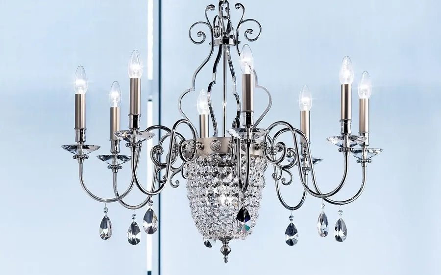 obrazek 1 Duży designerski żyrandol do luksusowych wnętrz - Masiero