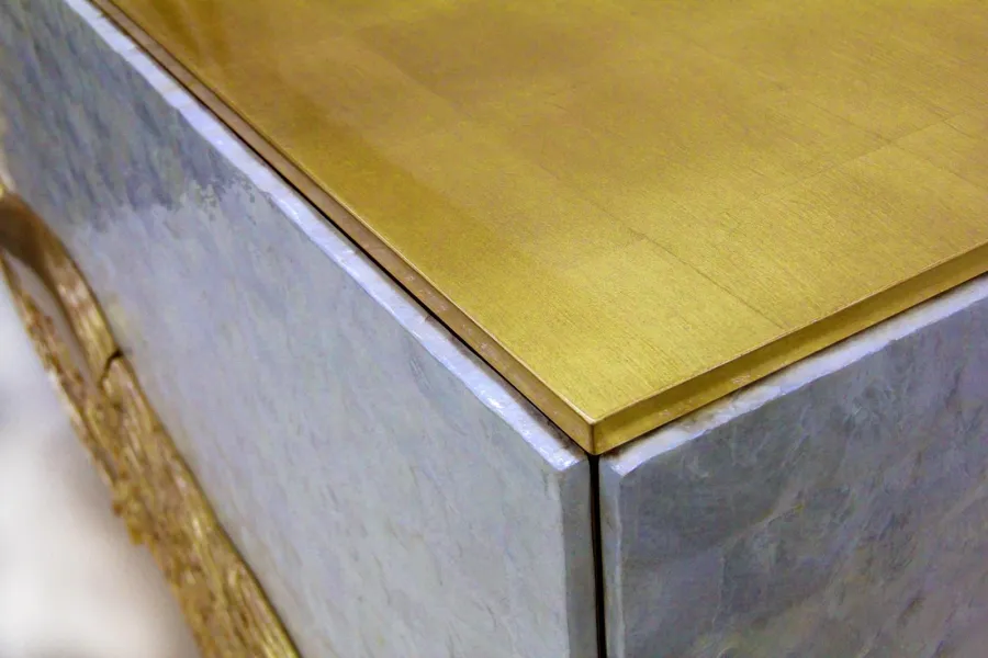 picture 9 Unique golden chest of drawers