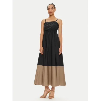 Zdjęcie ViCOLO Sukienka letnia TB2499 Czarny Regular Fit