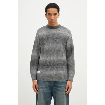 Zdjęcie Butter Goods sweter Beams Knit Sweater męski kolor szary BG243301