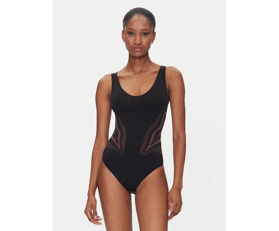 obrazek 1 Wolford Body Thermal 77118 Czarny Slim Fit