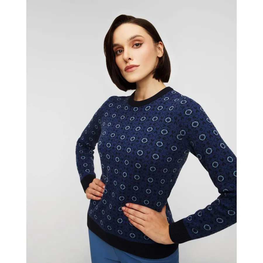 obrazek 1 Sweter Wełninany Damski Chervo Nutella