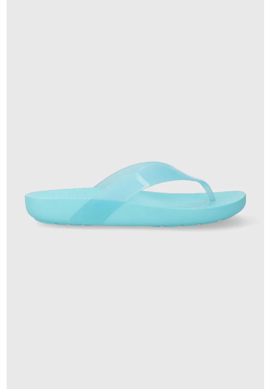 obrazek 1 Crocs japonki damskie kolor czarny na płaskim obcasie