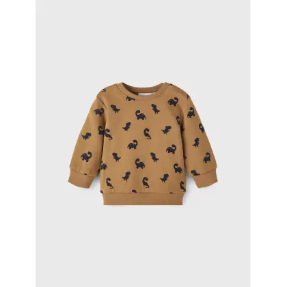 Zdjęcie NAME IT Bluza 13212747 Brązowy Regular Fit