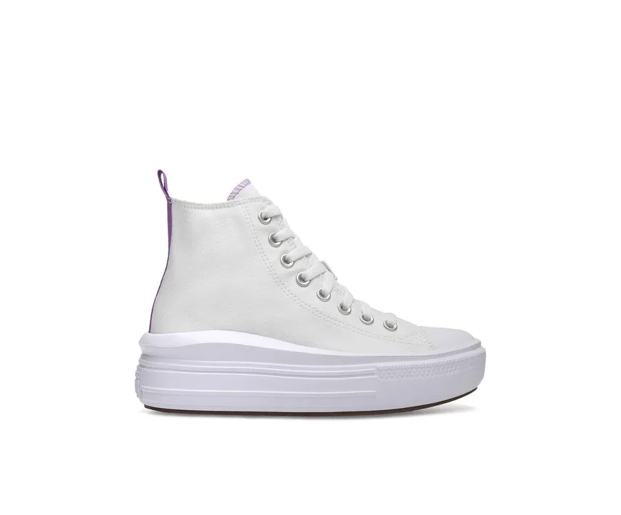 obrazek 1 Converse Trampki CHUCK TAYLOR ALL STAR MOVE PLATFORM A03667C Biały