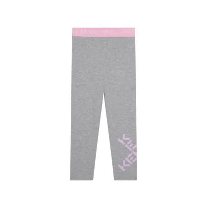 Zdjęcie Kenzo Kids Legginsy K14209 Szary Slim Fit