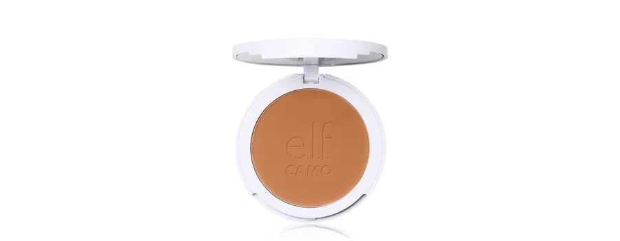 obrazek 1 e.l.f. Cosmetics Camo Powder Foundation Kompaktowy podkład 8 g Medium 370 N
