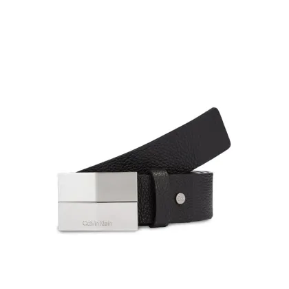 Zdjęcie Calvin Klein Pasek Męski Adj 2 Finish Plaque Pb K50K510935 Czarny