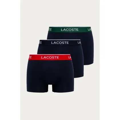 Zdjęcie Lacoste bokserki (3-pack) 5H3401 kolor granatowy 5H3401-9CR