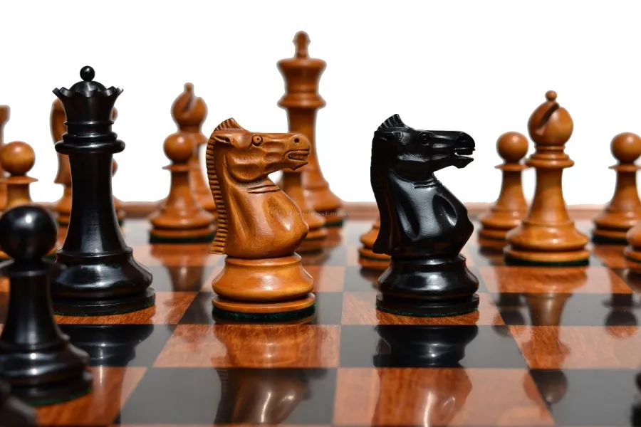 obrazek 11 Luksusowe odtworzenie kolekcji szachowej Jaques Timeless Zukertort - The Chess Empire