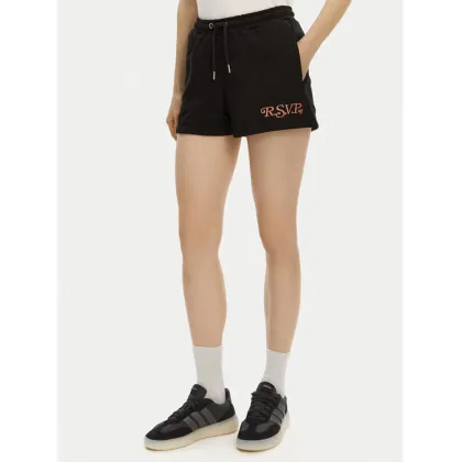 Zdjęcie Fila Szorty sportowe Louches FAW1032 Czarny Regular Fit