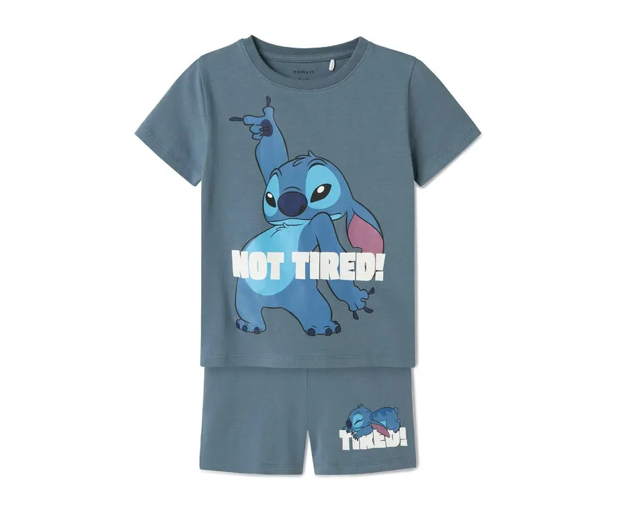 obrazek 1 NAME IT Piżama Stitch 13243004 Niebieski Regular Fit