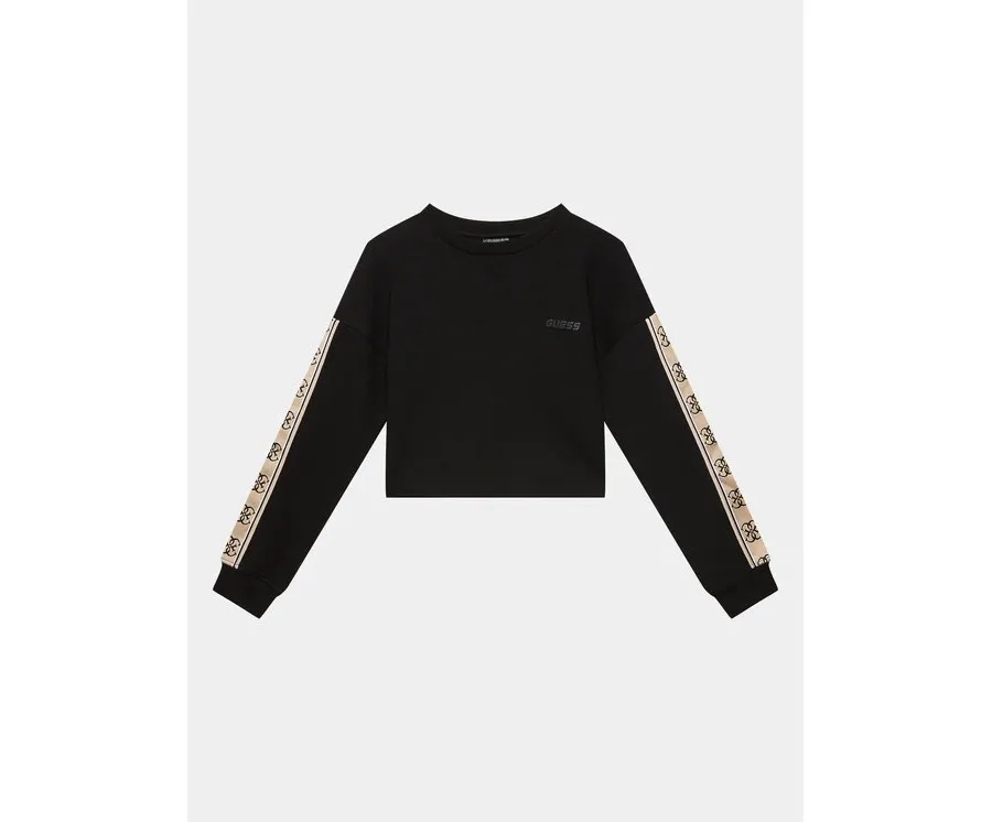 obrazek 1 Guess Bluza J3BQ24 KB3P2 Czarny Relaxed Fit