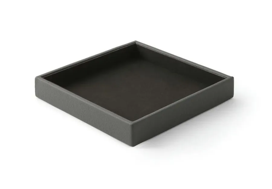 obrazek 1 Ładny pojemnik na spinacze Atena Large Anthracite Grey