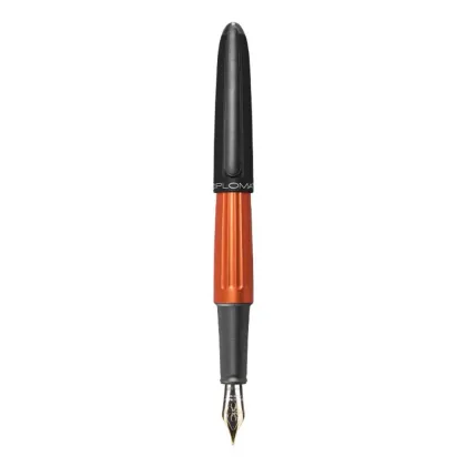 Picture DIPLOMAT Aero fountain pen black/orange, 14ct