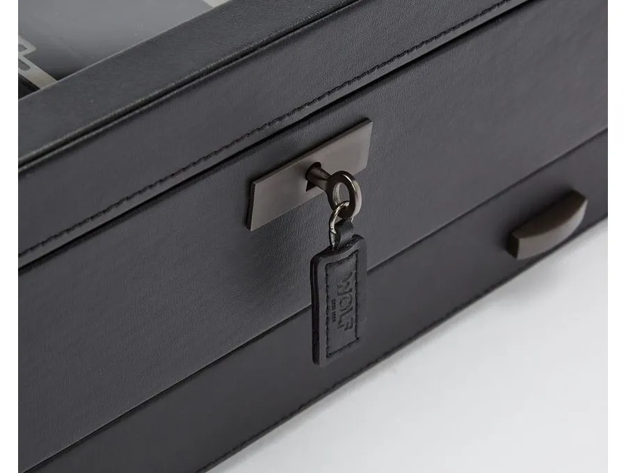 obrazek 7 Stylowe etui Axis Powder Coat na 10 zegarków i miejscem na biżuterię