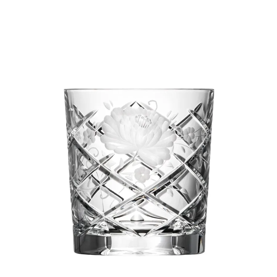 obrazek 1 Niezwykła szklanka do whisky z kolekcji Sunrose - Arnstadt Kristall