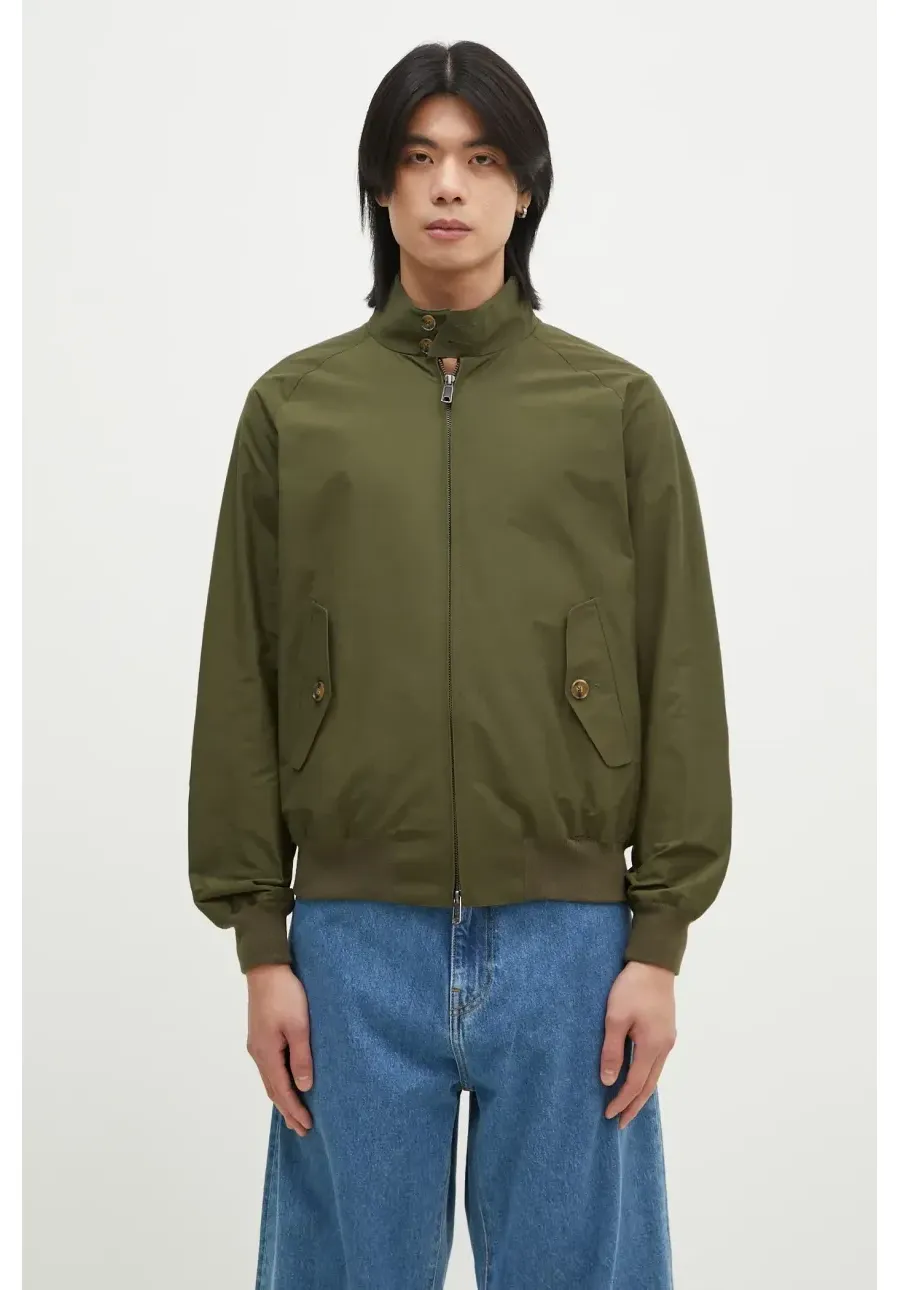 obrazek 1 Baracuta kurtka bomber G9 Cloth męski kolor zielony przejściowa BRCPS0001