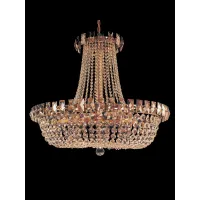 Picture Beautiful Italian glass chandelier with 12 bulbs