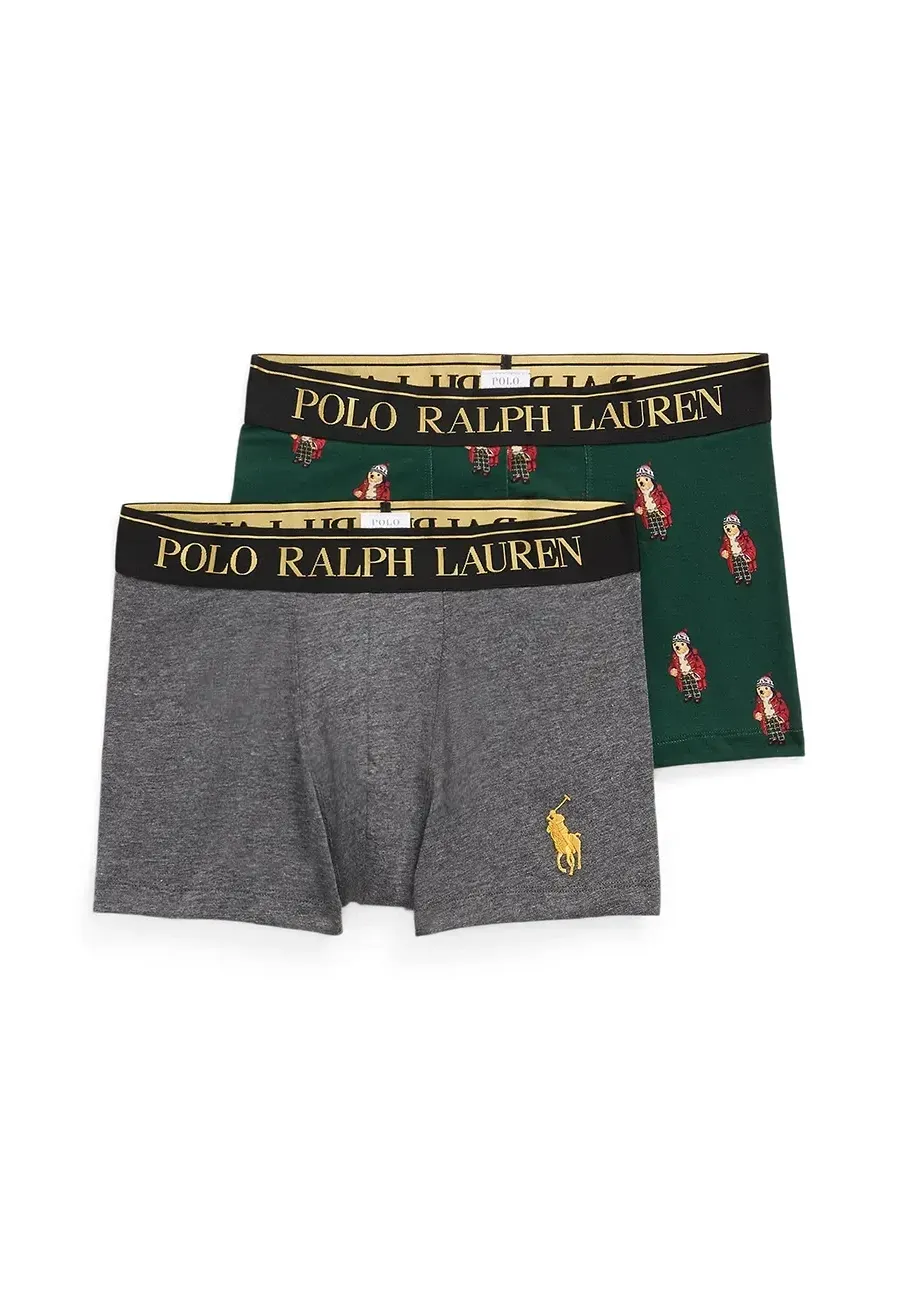 obrazek 1 Polo Ralph Lauren bokserki bawełniane 2-pack kolor multicolor 714843425