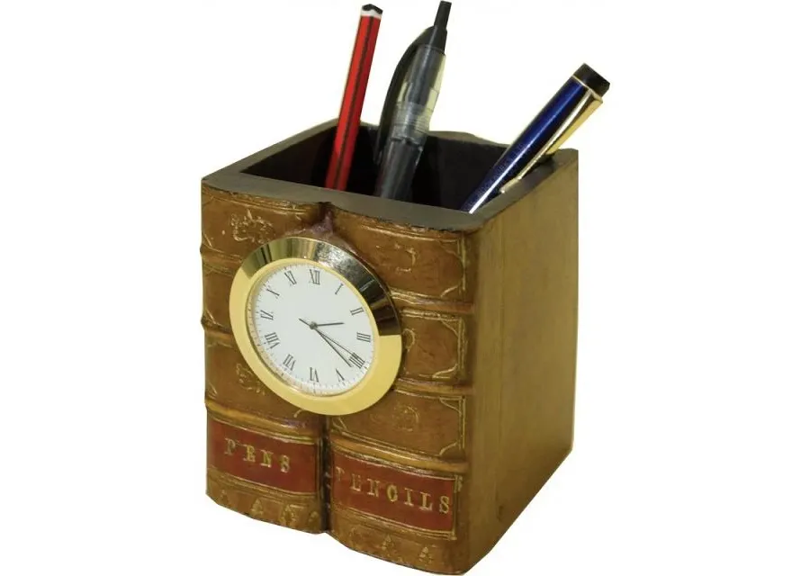 picture 2 Clock + pen stand!