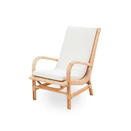 Zdjęcie Fotel do relaksu z naturalnej wikliny