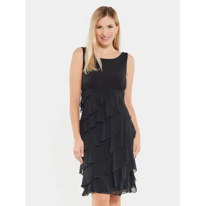 Zdjęcie Swing Sukienka koktajlowa 77757710 Czarny Slim Fit