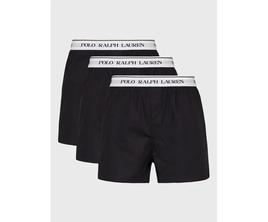 obrazek 1 Polo Ralph Lauren Komplet 3 par bokserek 714866472001 Czarny