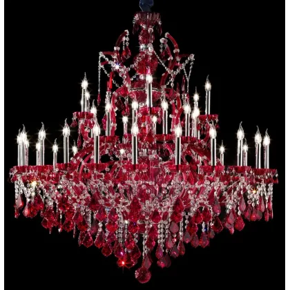 Zdjęcie Kryształowy żyrandol salonowy z włoch