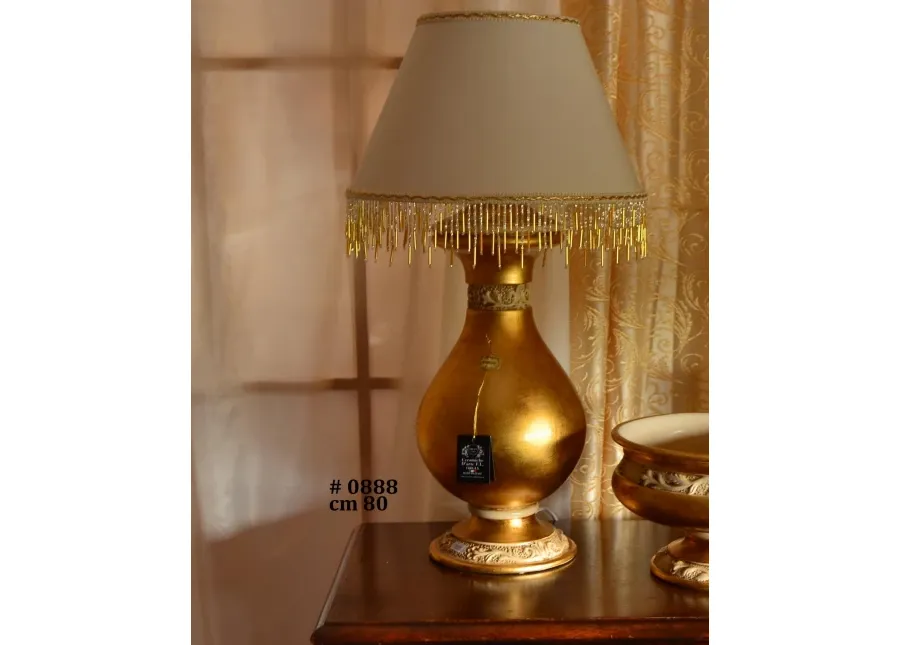 obrazek 1 Włoska lampa w złotym kolorze