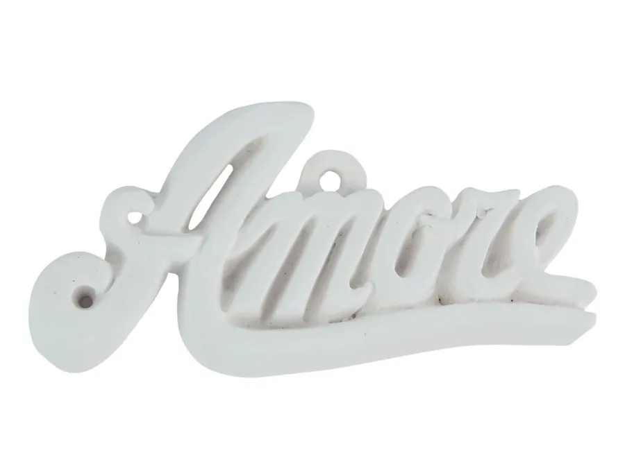 obrazek 1 Ceramiczny napis Amore z zawieszka - Virginia Casa