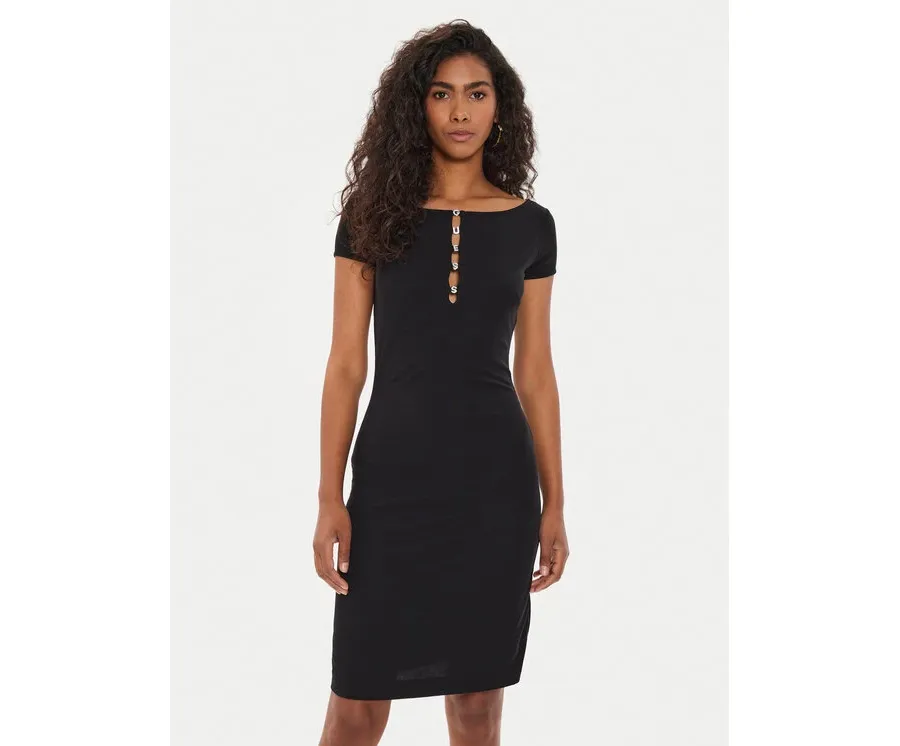 obrazek 1 Guess Sukienka codzienna W4YK13 KAQL2 Czarny Regular Fit