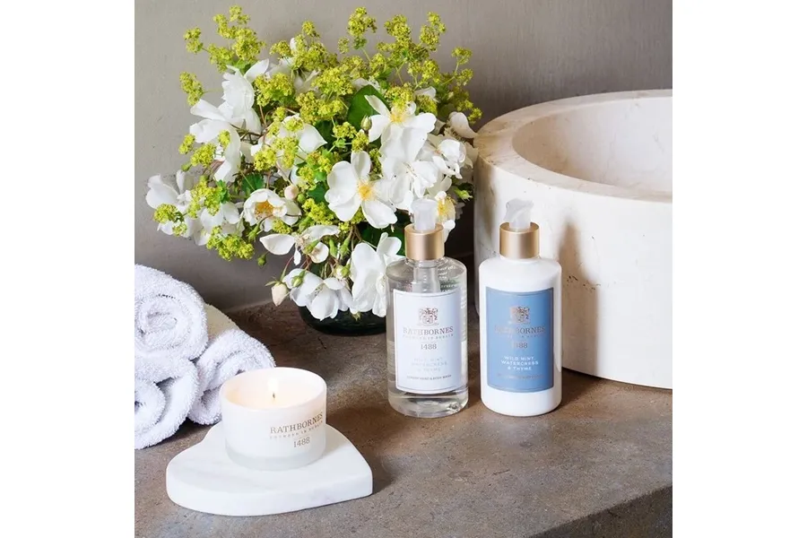 obrazek 3 Zestaw kosmetyków Wild Mint Wash&Lotion - Rathbornes 1488